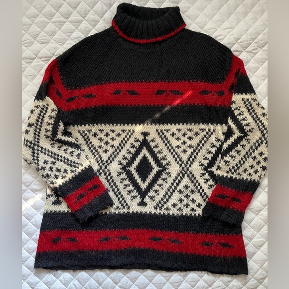 Rare Vintage 90s Sweater ASO Monica in Friends - Picture 3 of 4